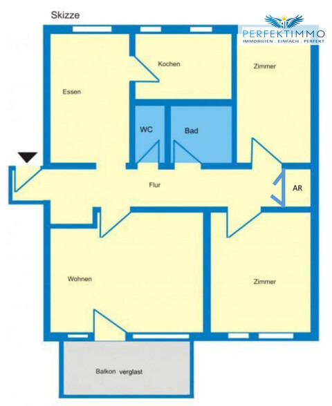 3 Zimmer Wohnung in Wolfurt sonnige Lage mit Wohlfühlcharakter!