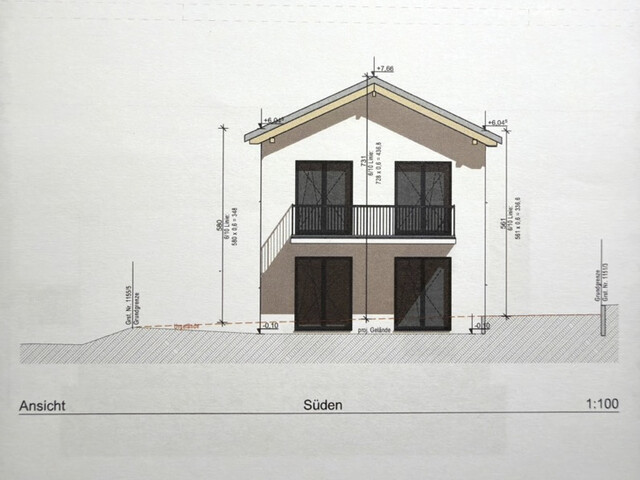 Neubau Dachgeschoßwohnung in sonniger Lage von Gaißau