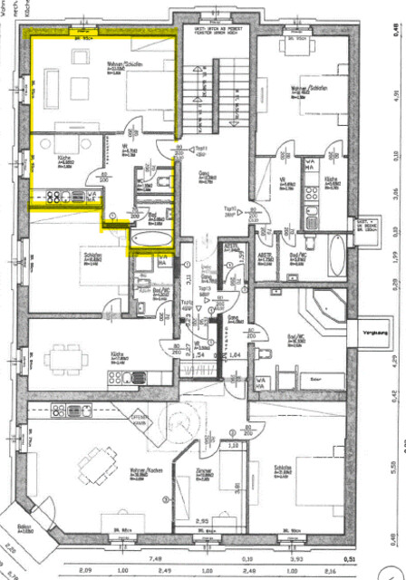 "ohne Provision" gemütliche 1,5 Zimmer Wohnung in zentraler Lage