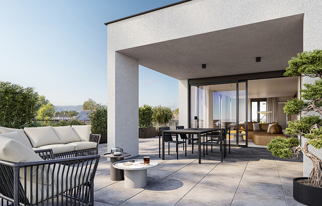 Im Bau: 2-Zimmer-Wohnung mit Terrasse im Dachgeschoss (Top A07)