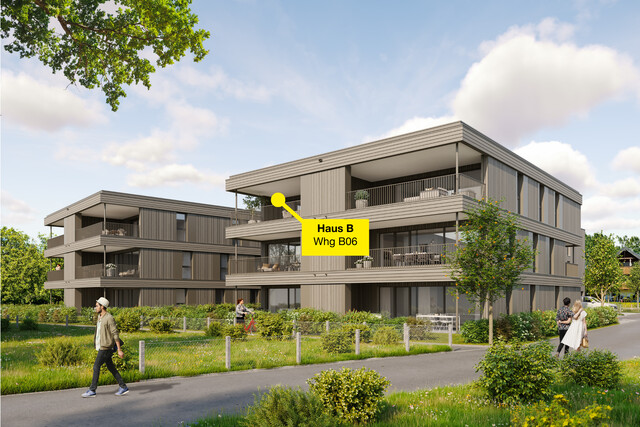 4-Zimmerwohnung mit Dachterrasse | B06