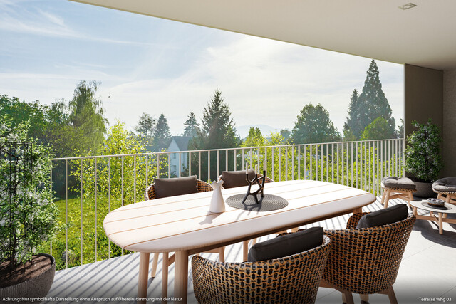 Sonnige 3-Zimmer-Terrassenwohnung | A03