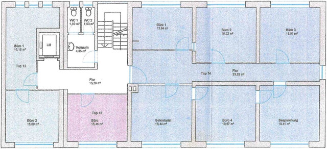 Büroflächen zwischen 20 - 100 m² zu vermieten!