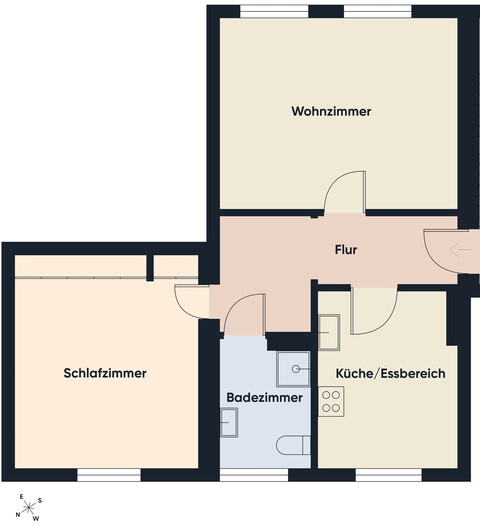 Gemütliche Wohnung in der Jellerstraße – Ein Zuhause mit Charakter