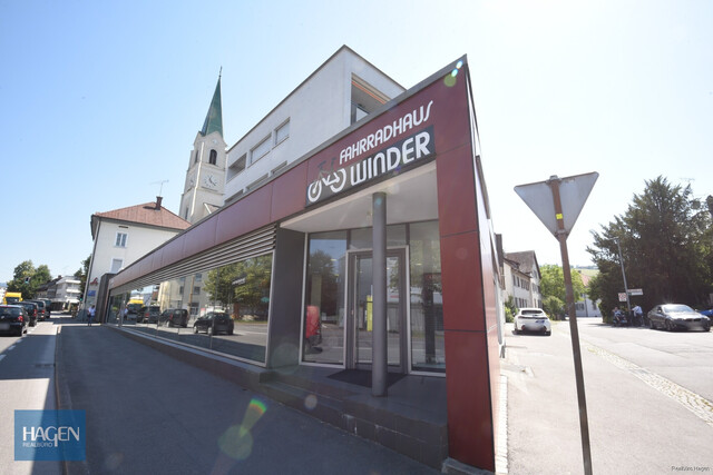 Attraktive Gewerbefläche eines langjährig etablierten Fahrradgeschäfts in Dornbirn zu vermieten!