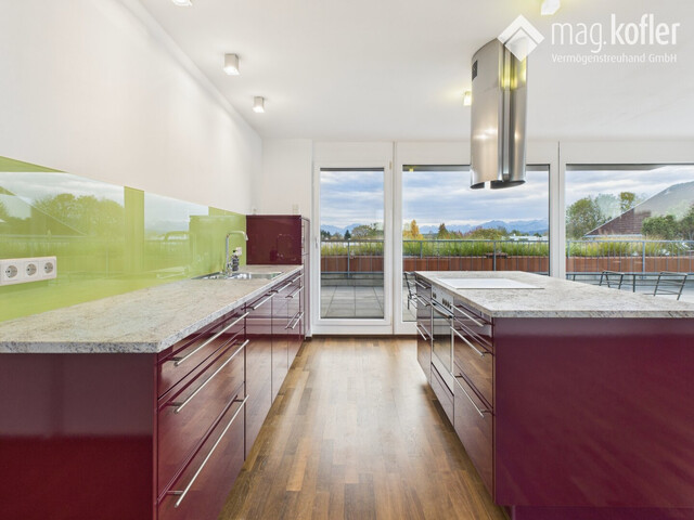 Seltene Gelegenheit: Exklusive Penthouse-Wohnung in Hard – mit 111 m² Terrasse und Rundumblick