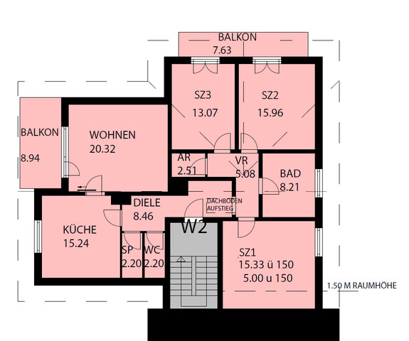 Großzügige 4-Zimmer-Wohnung mit Balkon in Hohenems