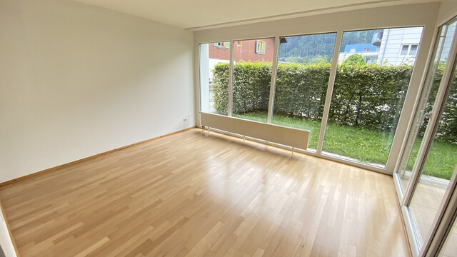 Wohnen im Montafon: Harmonische 2-Zimmer-Gartenwohnung in Schruns zu vermieten!