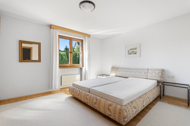 Kaminfeuer & Panoramablick: das Ried von der Terrasse aus genießen