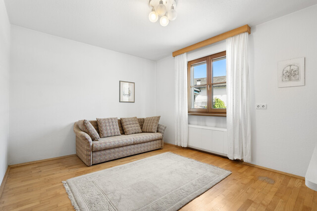 Kaminfeuer & Panoramablick: das Ried von der Terrasse aus genießen