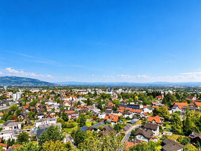Dornbirn-Zanzenberg: Einzigartiges Wohnerlebnis mit traumhaftem Panorama - SEESICHT