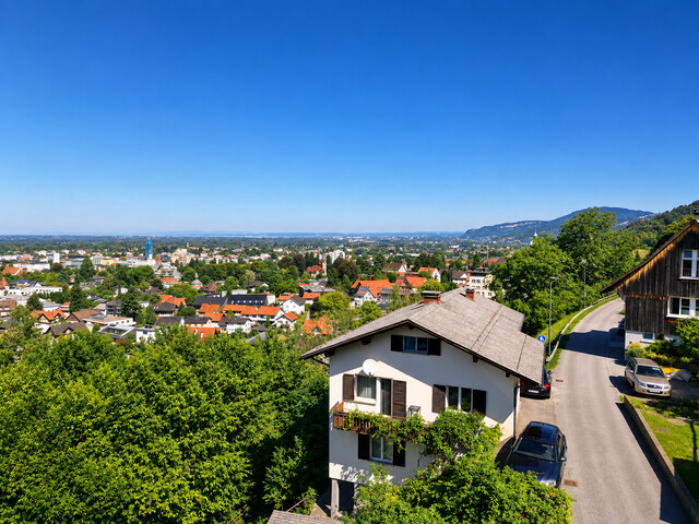 Dornbirn-Zanzenberg: Einzigartiges Wohnerlebnis mit traumhaftem Panorama - SEESICHT