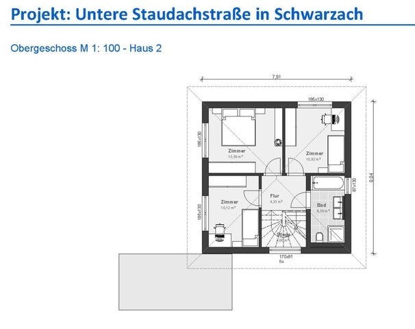 Erstbezug: Doppelhaushälfte in Schwarzach mit Wohnbauförderung