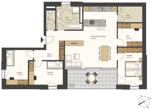 ERSTBEZUG: Wohnung mit dem Charme des Rheintalhauses!