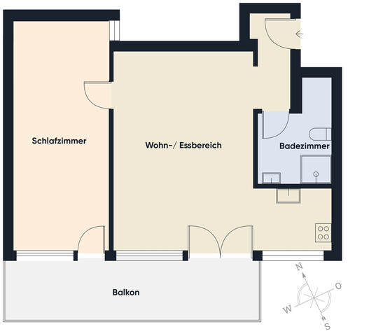 Mitten in der Stadt Dornbirn: 2-Zimmer-Wohnung zum Wohlfühlen