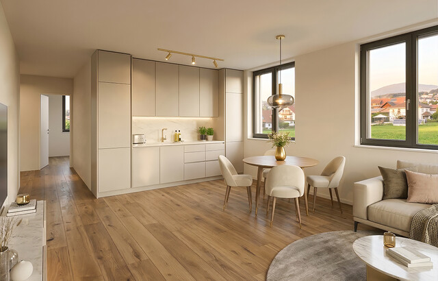 3-Zimmer Dachgeschosswohnung mit idealer Raumaufteilung (Top A07)