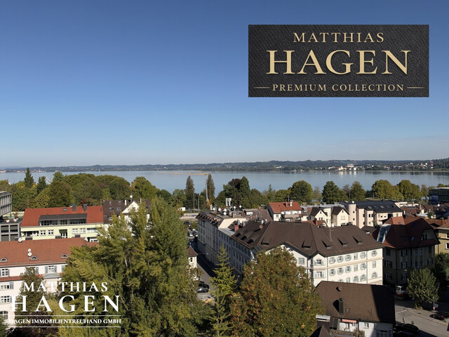 Einzigartige Wohnresidenz mit unverbaubarem Bodenseeblick und über 130 m² Terrasse