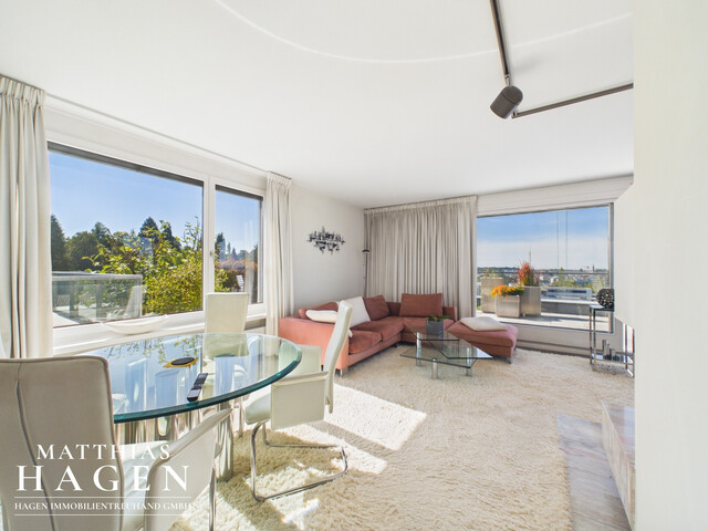 Einzigartige Wohnresidenz mit unverbaubarem Bodenseeblick und über 130 m² Terrasse