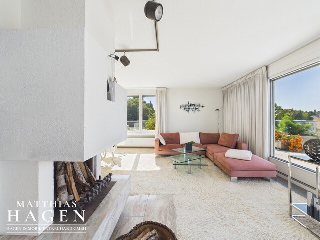 Einzigartige Wohnresidenz mit unverbaubarem Bodenseeblick und über 130 m² Terrasse