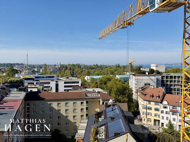 Einzigartige Wohnresidenz mit unverbaubarem Bodenseeblick und über 130 m² Terrasse