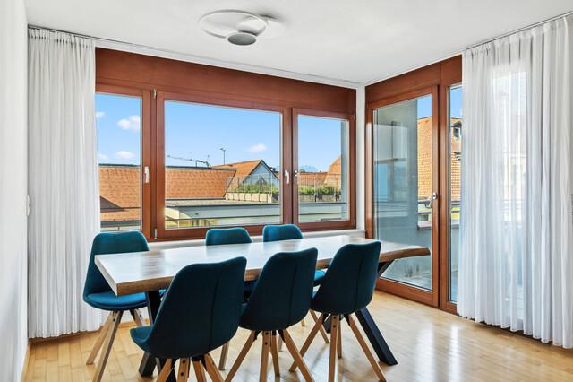 Zentrale 3-Zimmer Wohnung in Lustenau: Terrasse und Tiefgarage