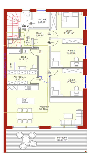 Provisionsfreie 4-Zimmergartenwohnung