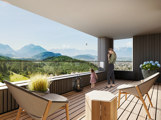 NEUBAU: 3-Zimmer Wohnung mit traumhafter Aussicht