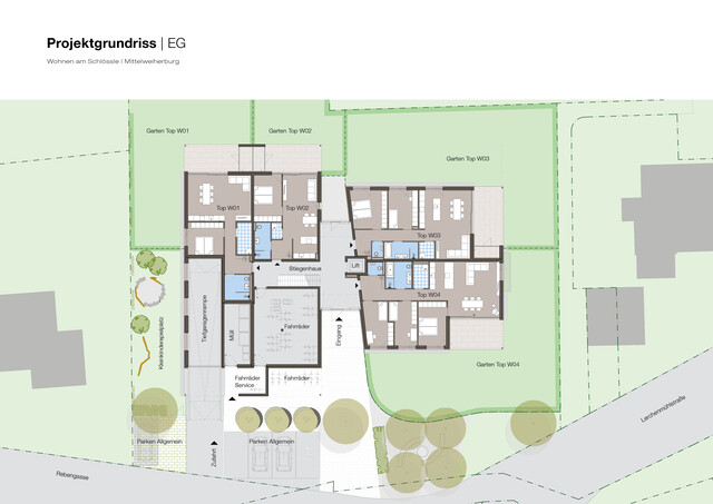 Große 3-Zi-Gartenwohnung | Luxuriös | Bezugsfertig - Wohnen am Schlössle, Hard