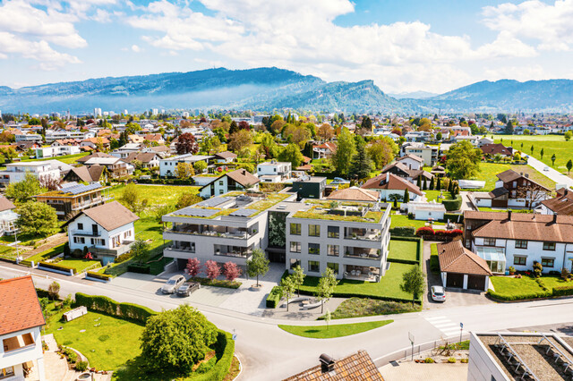 Große 3-Zi-Gartenwohnung | Luxuriös | Bezugsfertig - Wohnen am Schlössle, Hard