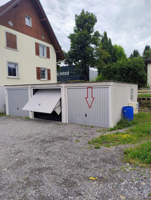 große Einzel GARAGE in Frastanz