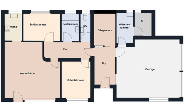 Haus im Landhausstil in ruhiger Lage mit Alpenblick