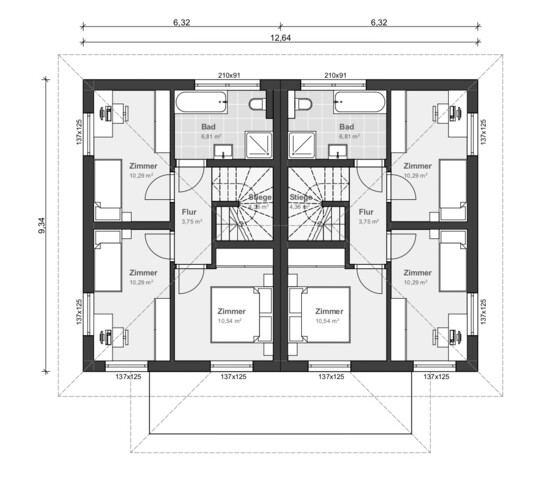 Zwei Seiten, ein Stil – Die besondere Doppelhaushälfte