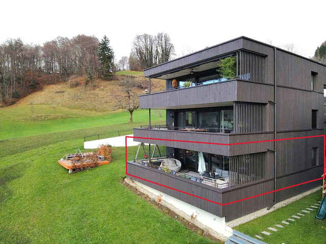 Götzis-Berg: Wohnen wo andere Urlaub machen - mit großer Terrasse und atemberaubendem Ausblick!