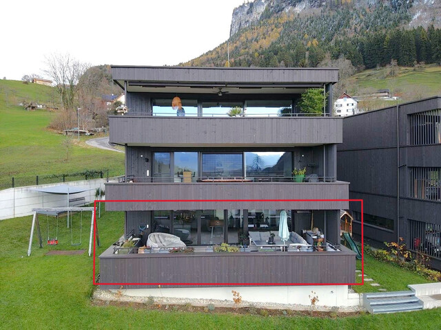 Götzis-Berg: Wohnen wo andere Urlaub machen - mit großer Terrasse und atemberaubendem Ausblick!