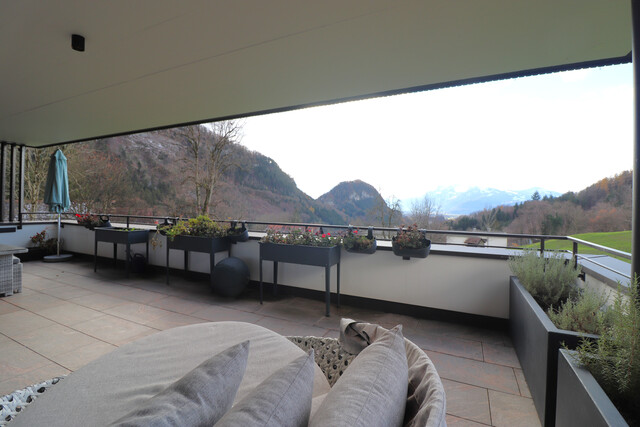 Götzis-Berg: Wohnen wo andere Urlaub machen - mit großer Terrasse und atemberaubendem Ausblick!