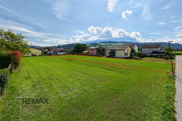 Viel Fläche, viele Möglichkeiten: 1.671 m² Grundstück in Feldkirch-Nofels