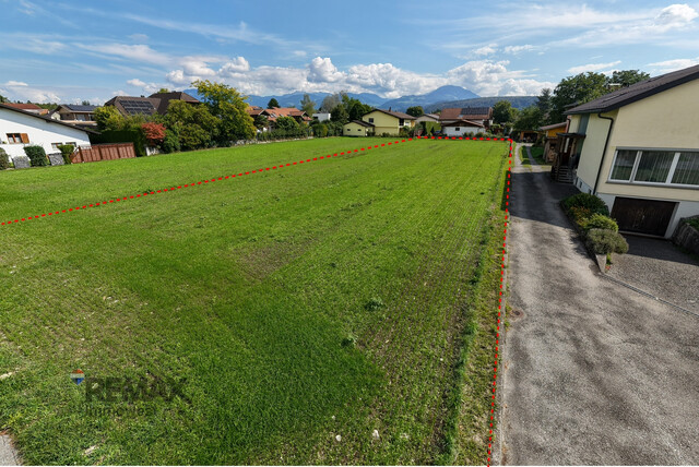Viel Fläche, viele Möglichkeiten: 1.671 m² Grundstück in Feldkirch-Nofels