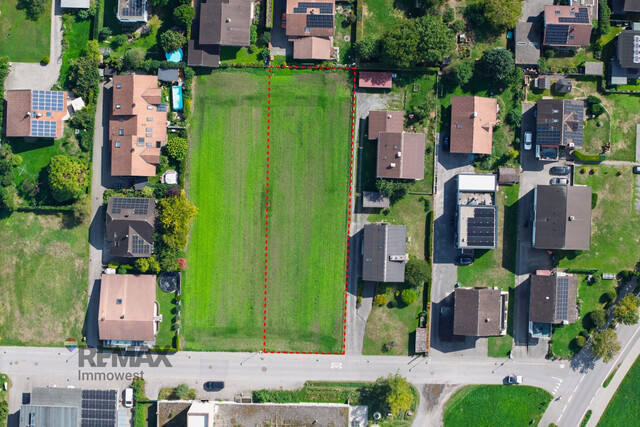 Viel Fläche, viele Möglichkeiten: 1.671 m² Grundstück in Feldkirch-Nofels