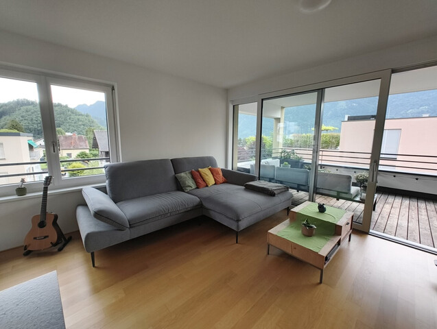 Moderne 2-Zimmer-Wohnung mit Terrasse in Bludenz