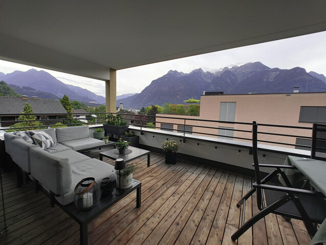 Moderne 2-Zimmer-Wohnung mit Terrasse in Bludenz