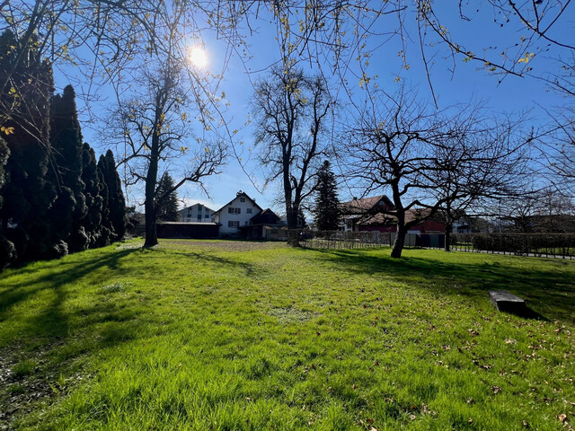 Sehr ruhig gelegenes Traumgrundstück nahe dem neuen Hohenemser Zentrum