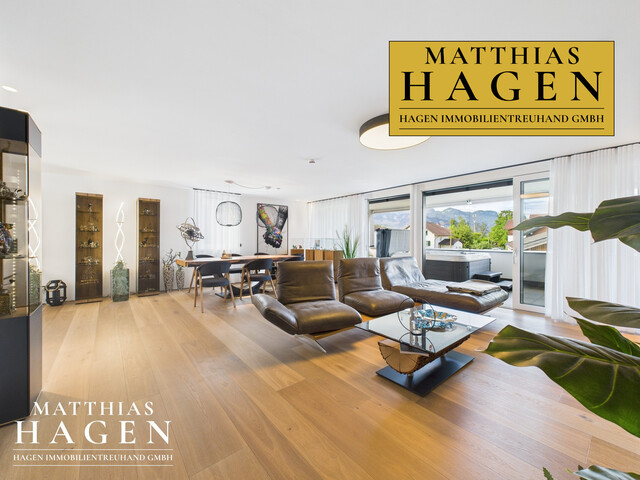 Exklusives Wohnen in Dornbirn mit luxuriöser Ausstattung und 2 TG-Plätzen