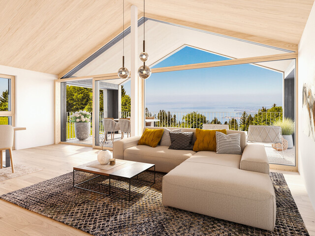 SEENSUCHT BERGCHALETS über dem Bodensee - Echter Ferienwohnsitz auf 1020 m Höhe - einzigartiges Hideaway auf dem Pfänder