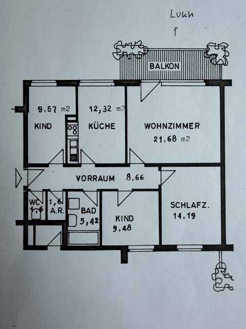 Geräumige 4-Zimmer-Wohnung mit Tiefgaragenplatz in Feldkirch-Tisis zu vermieten