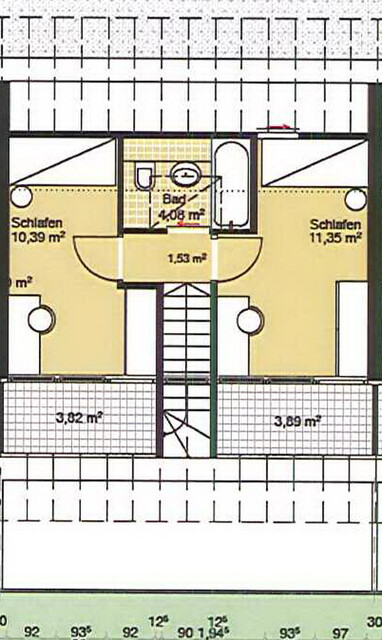 Herrlich gelegene 4 Zimmer Maisonette Wohnung