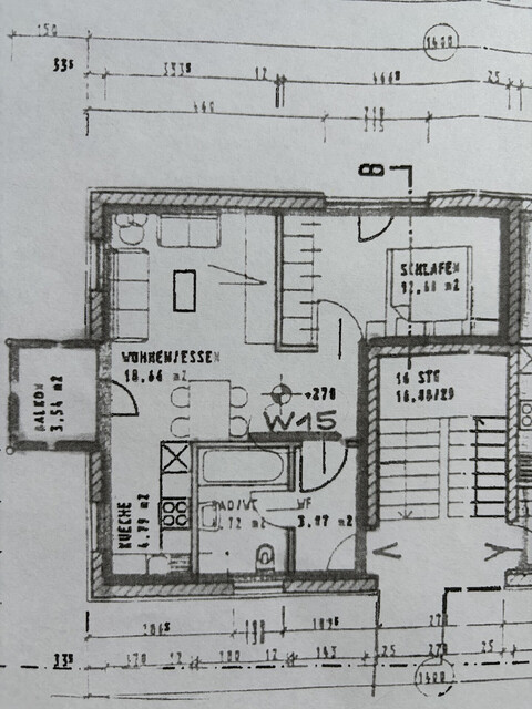 Anleger aufgepasst!! 2-Zimmerwohnung mit Balkon in Feldkirch-Altenstadt zu verkaufen!!