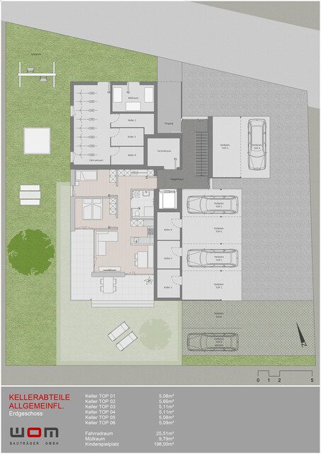 Wohnen am Bodensee - TOP 02 - 3 Zimmer Wohnung