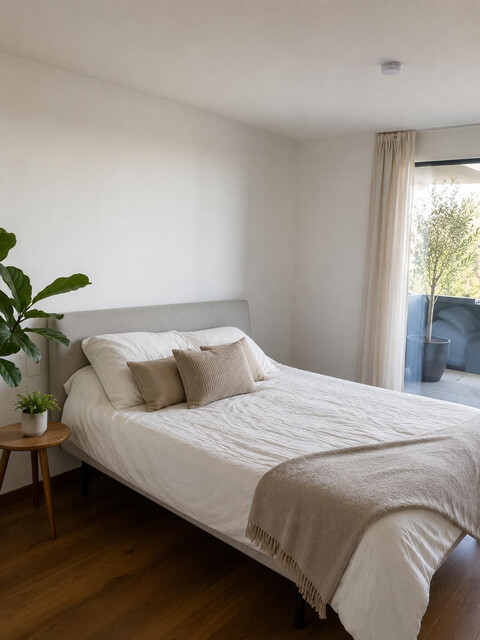 Moderne und helle Neubauwohnung in ruhiger Toplage am Dornbirner Knie mit wunderschönem Blick über das Rheintal bis hin zum Bodensee.