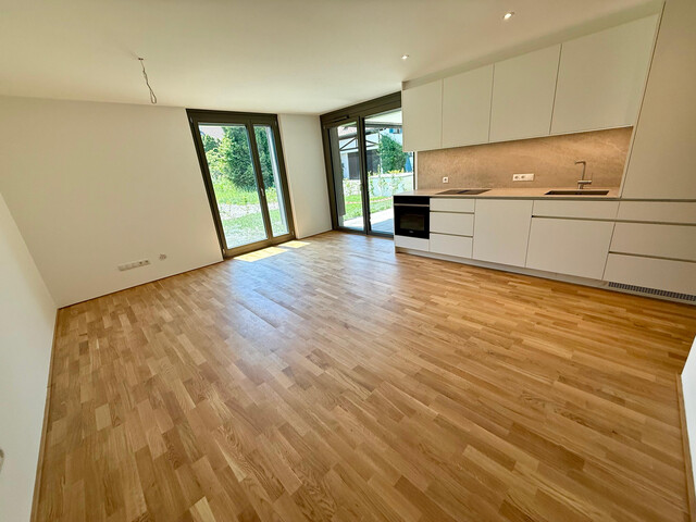 2-Zimmer-Garten-Neubau-Mietwohnung