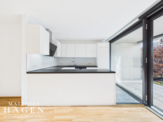 Wohnen nahe dem Bodensee: Moderne 3-Zimmer-Gartenwohnung mit Terrasse